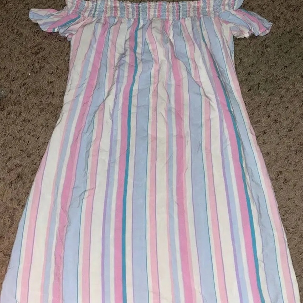 Candies Pastel striped dress